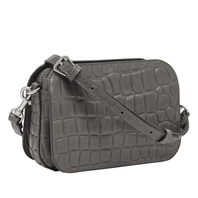 Umhängetasche Luka Kroko Rock, Farbe: grau, Marke: Liebeskind Berlin, EAN: 4099593109142, Abmessungen in cm: 20x15x8, Bild 2 von 5