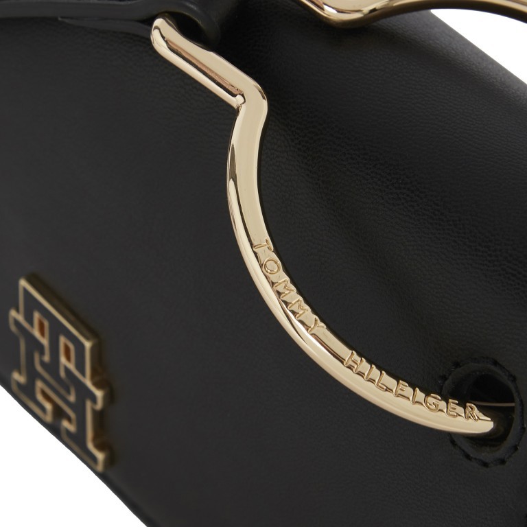 Umhängetasche Chic Crossover Bag Black, Farbe: schwarz, Marke: Tommy Hilfiger, EAN: 8720644250150, Abmessungen in cm: 18x11.7x6.5, Bild 4 von 4