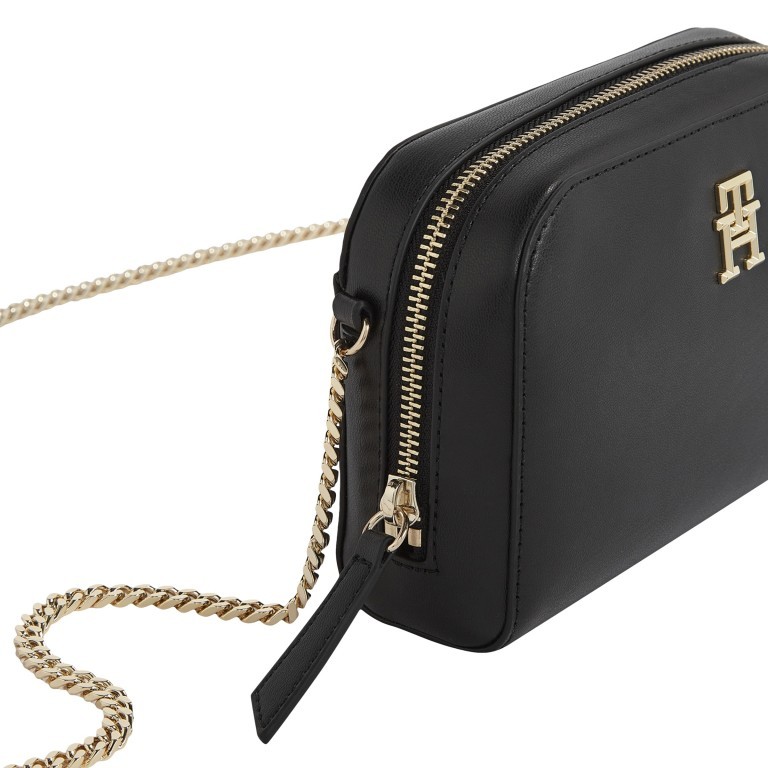 Umhängetasche Feminine Crossover Black, Farbe: schwarz, Marke: Tommy Hilfiger, EAN: 8720644249161, Abmessungen in cm: 18x12.5x5, Bild 4 von 4