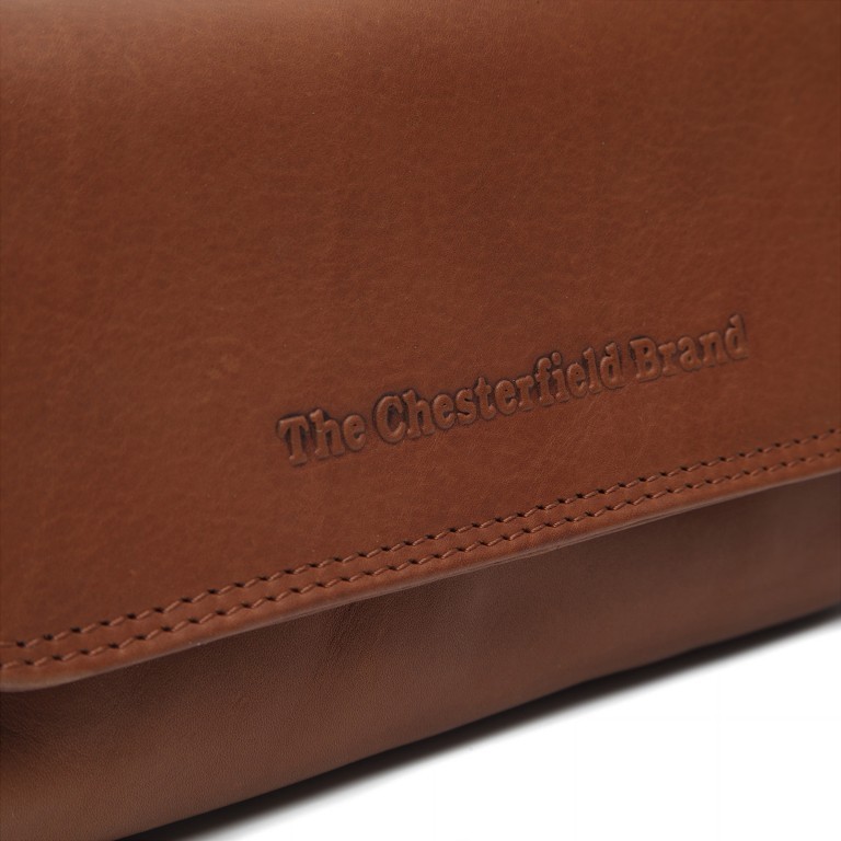 Handy- / Gürtel- / Umhängetasche Nelson Cognac, Farbe: cognac, Marke: The Chesterfield Brand, EAN: 8719241095509, Abmessungen in cm: 19x11x2.5, Bild 6 von 7