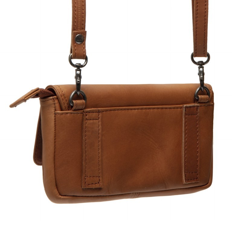 Handy- / Gürtel- / Umhängetasche Nelson Cognac, Farbe: cognac, Marke: The Chesterfield Brand, EAN: 8719241095509, Abmessungen in cm: 19x11x2.5, Bild 2 von 7