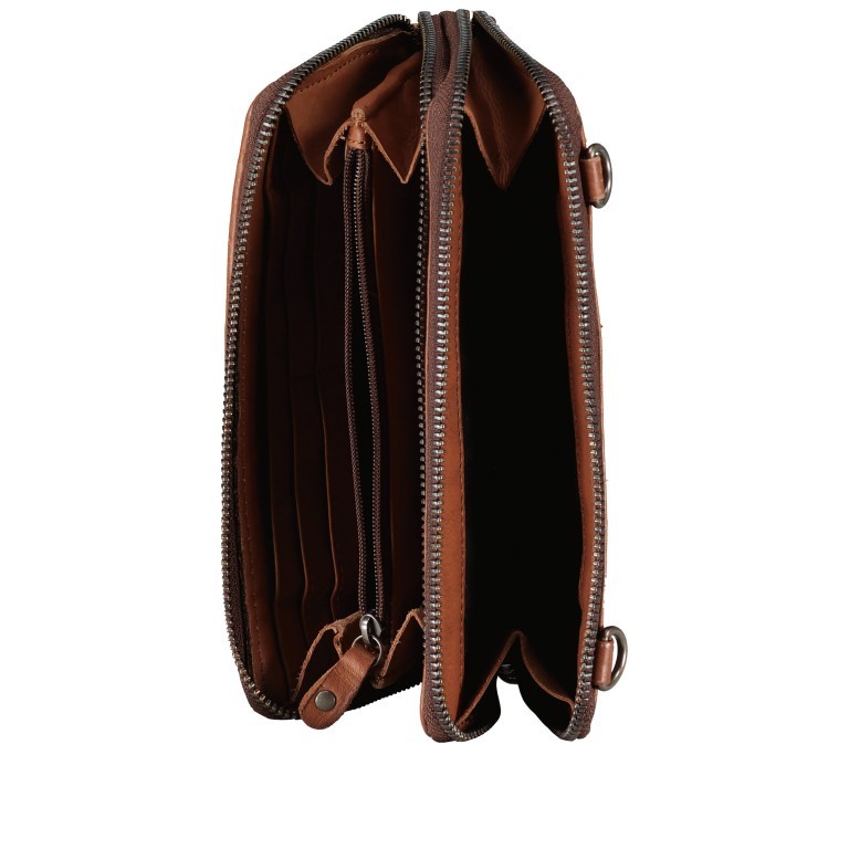 Geldbörse / Umhänge- / Gürteltasche Soft-Weaving-3 Samira SL-13320 Dark Ash, Farbe: anthrazit, Marke: Harbour 2nd, EAN: 4046478065093, Abmessungen in cm: 20x12x3.5, Bild 6 von 6
