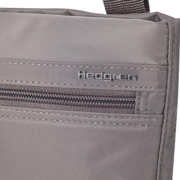 Umhängetasche Inner City Leonce mit RFID-Schutz, Farbe: schwarz, blau/petrol, taupe/khaki, Marke: Hedgren, Abmessungen in cm: 20x21.5x2, Bild 9 von 10