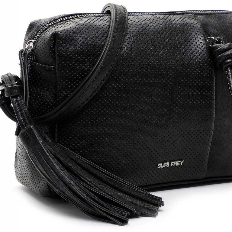 Umhängetasche Nicky 13970 Black, Farbe: schwarz, Marke: Suri Frey, EAN: 4056185190506, Abmessungen in cm: 23x17.5x8, Bild 5 von 5