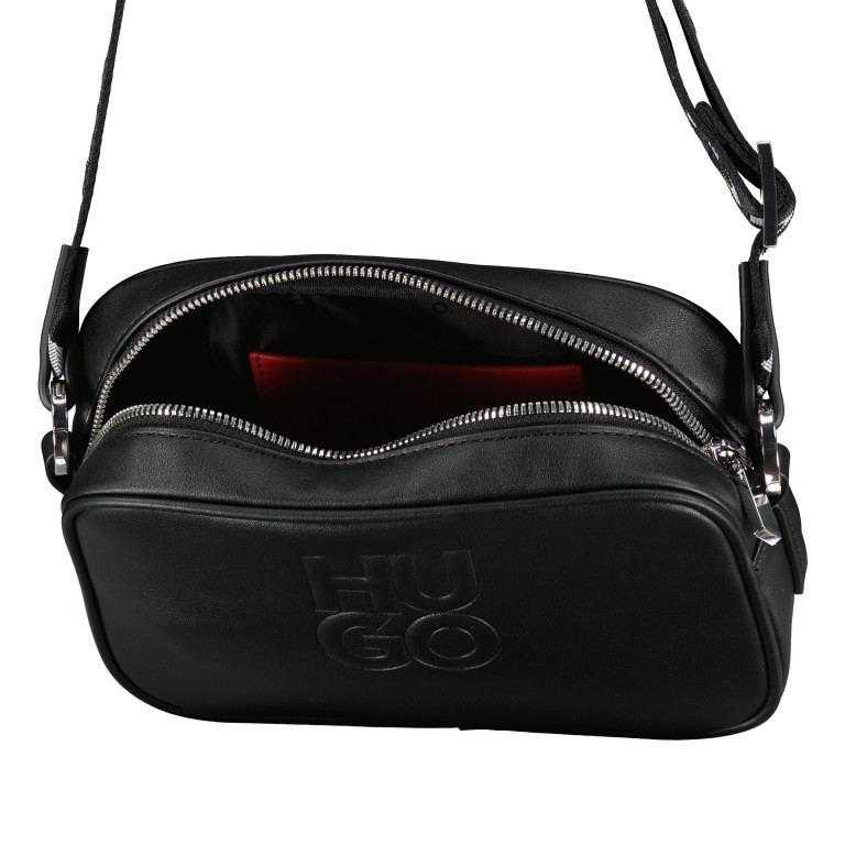 Umhängetasche Bel Cambag Black, Farbe: schwarz, Marke: HUGO, EAN: 4063539987507, Abmessungen in cm: 20x13.5x6, Bild 6 von 6
