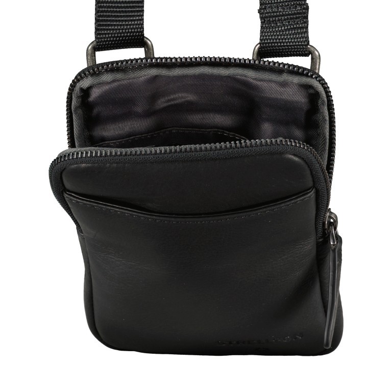 Umhängetasche Stratford 2.0 Marcus XSVZ Black, Farbe: schwarz, Marke: Strellson, EAN: 4048835173052, Abmessungen in cm: 14.5x20x4, Bild 6 von 6