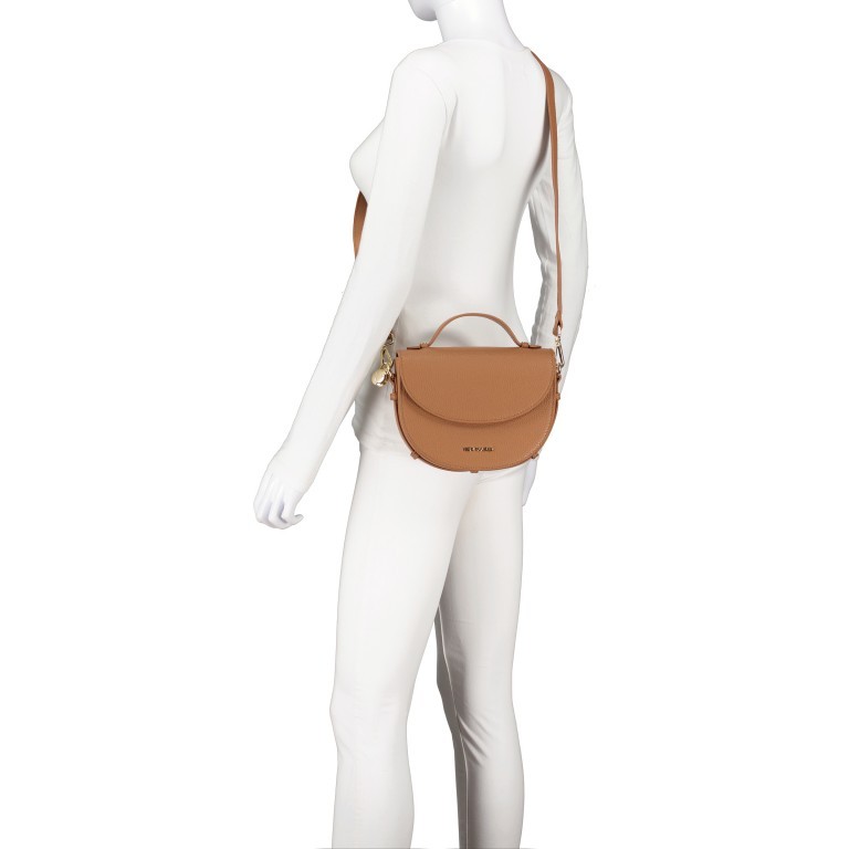 Umhängetasche / Gürteltasche Soul Sister, Farbe: schwarz, grau, cognac, taupe/khaki, rosa/pink, beige, metallic, Marke: Hey Marly, Abmessungen in cm: 22x14.5x7, Bild 6 von 7
