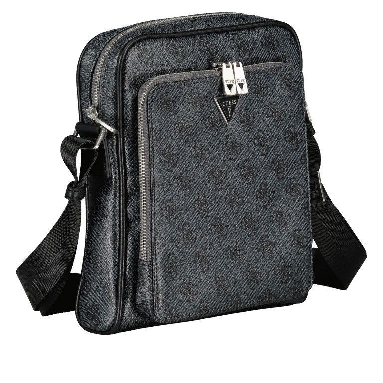 Umhängetasche 4G-Logo, Farbe: schwarz, braun, Marke: Guess, Abmessungen in cm: 22x25.5x7, Bild 2 von 6