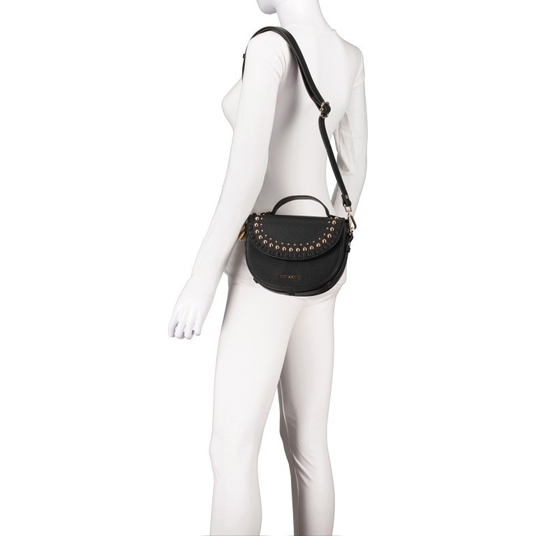 Umhängetasche Soul Sister Rivet Black, Farbe: schwarz, Marke: Hey Marly, EAN: 4260597617562, Abmessungen in cm: 22x14.5x7, Bild 5 von 7