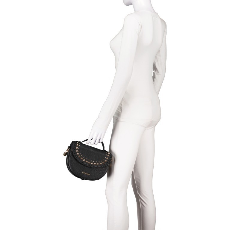 Umhängetasche Soul Sister Rivet Black, Farbe: schwarz, Marke: Hey Marly, EAN: 4260597617562, Abmessungen in cm: 22x14.5x7, Bild 4 von 7