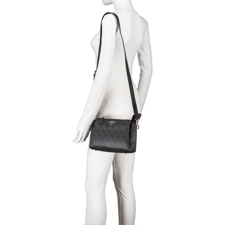 Umhängetasche Noelle 4g-logo Dove, Farbe: grau, Marke: Guess, EAN: 0190231843139, Abmessungen in cm: 24x17x7.5, Bild 3 von 5
