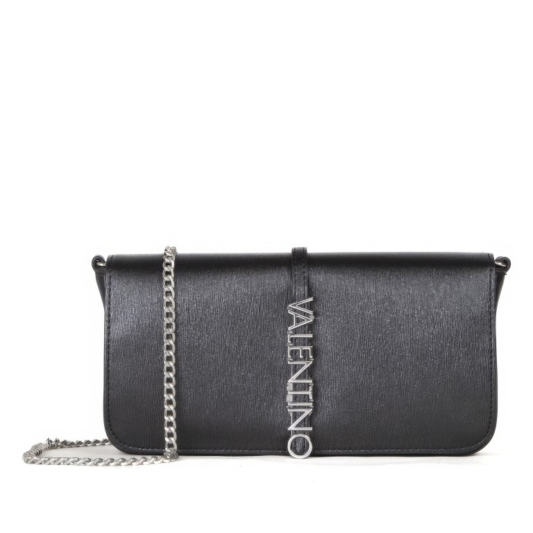 Umhängetasche Materia, Farbe: schwarz, metallic, Marke: Valentino Bags, Abmessungen in cm: 25x13x5.5, Bild 1 von 6