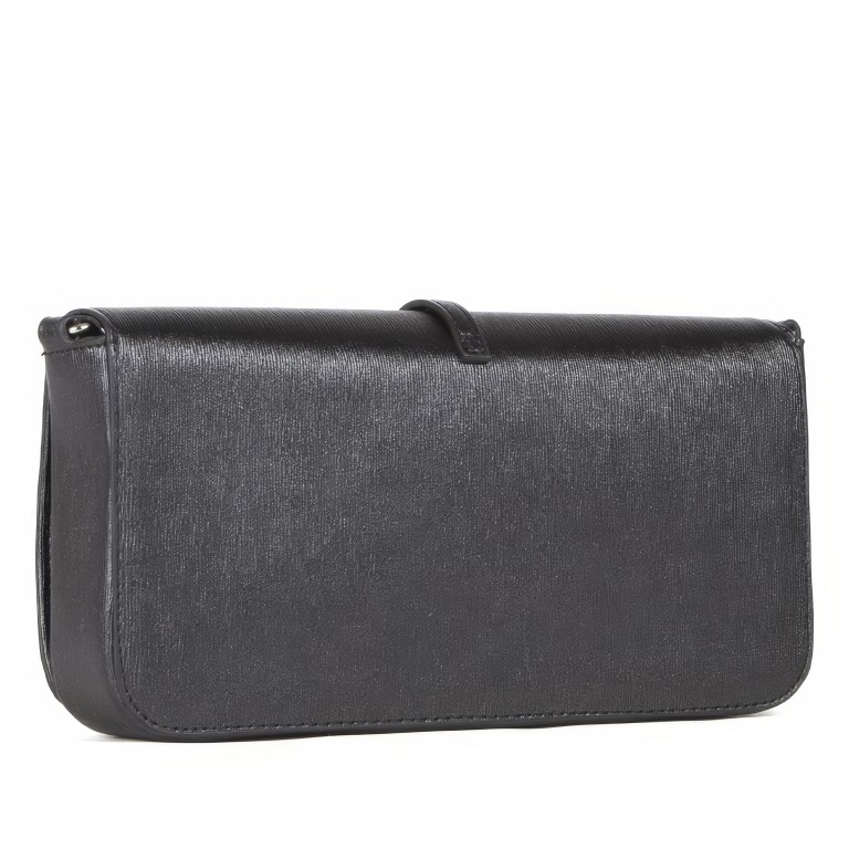 Umhängetasche Materia, Farbe: schwarz, metallic, Marke: Valentino Bags, Abmessungen in cm: 25x13x5.5, Bild 3 von 6