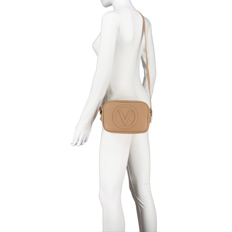Umhängetasche Special Covent, Farbe: schwarz, grau, blau/petrol, taupe/khaki, beige, Marke: Valentino Bags, Abmessungen in cm: 22x15x6.5, Bild 5 von 6