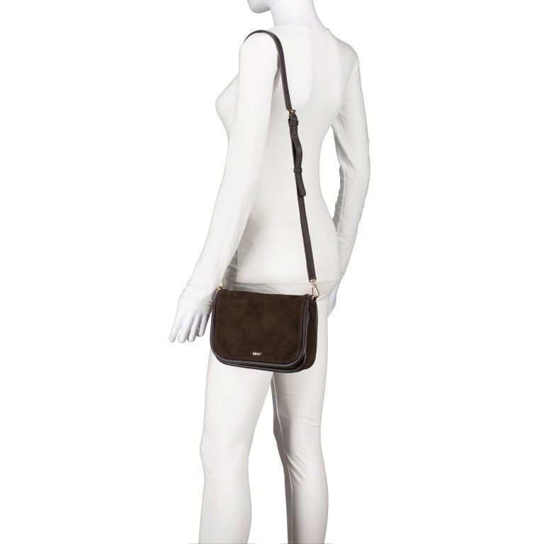 Umhängetasche Willow Crossbody Bag Suede, Marke: Abro, Abmessungen in cm: 22x16.5x7.5, Bild 4 von 6