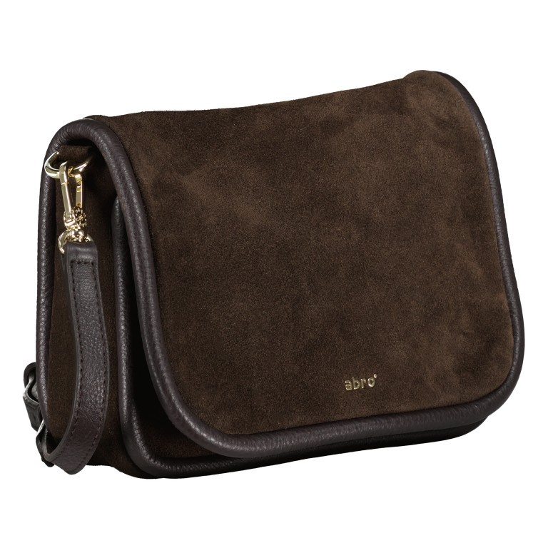 Umhängetasche Willow Crossbody Bag Suede, Marke: Abro, Abmessungen in cm: 22x16.5x7.5, Bild 2 von 6