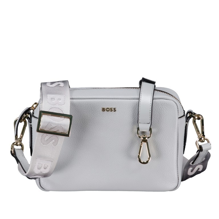 Umhängetasche Alyce Crossbody, Farbe: schwarz, grau, Marke: Boss, Abmessungen in cm: 21x14x7, Bild 1 von 7
