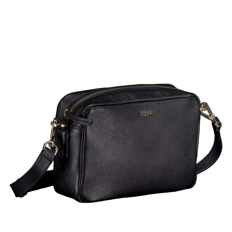 Umhängetasche Alyce Crossbody, Farbe: schwarz, grau, Marke: BOSS, Abmessungen in cm: 21x14x7, Bild 2 von 6