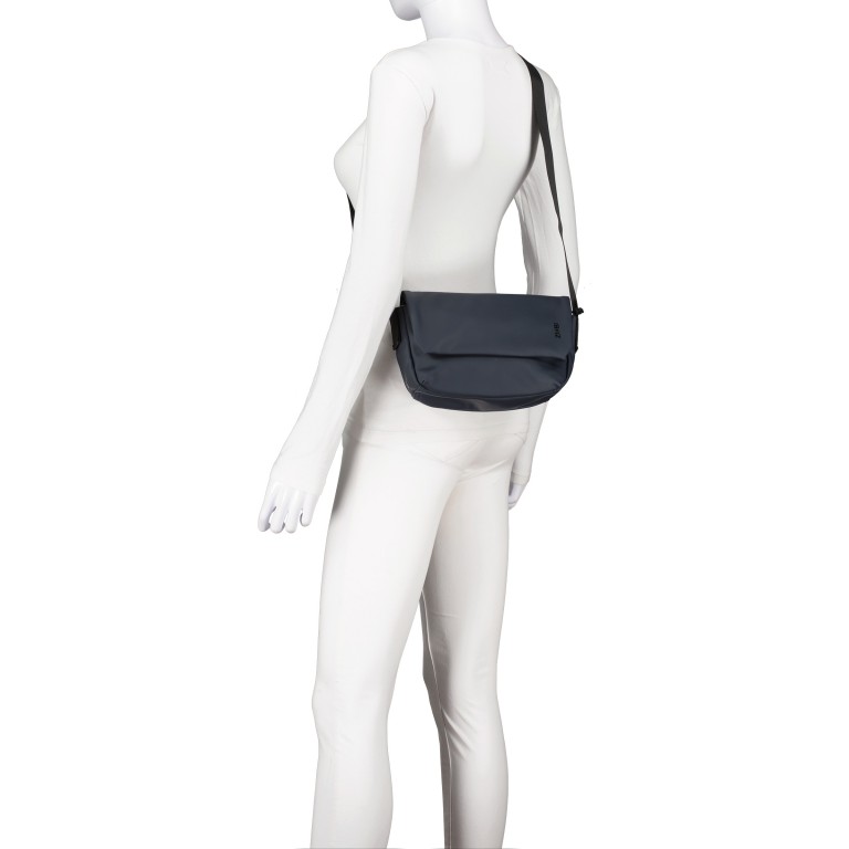 Umhängetasche Cargo CA40, Farbe: schwarz, blau/petrol, taupe/khaki, weiß, Marke: Zwei, Abmessungen in cm: 26x14.5x8, Bild 7 von 8
