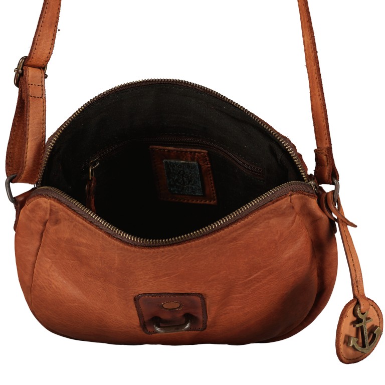 Satteltasche Urban-Poets Reese UP-13124, Farbe: anthrazit, braun, cognac, Marke: Harbour 2nd, Abmessungen in cm: 22x20x8.5, Bild 6 von 6