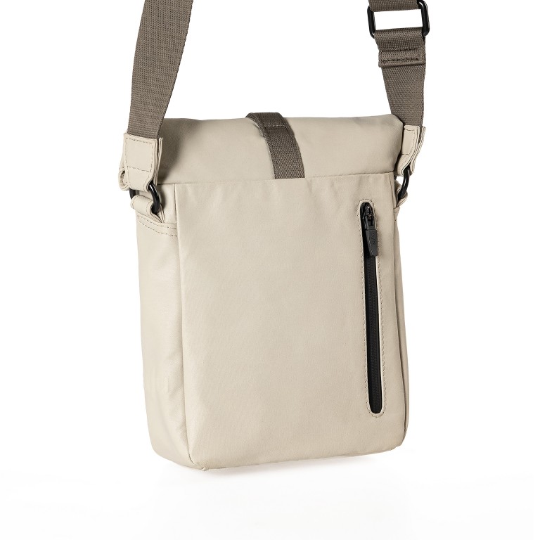 Umhängetasche Japan Re Yodo, Farbe: schwarz, taupe/khaki, beige, Marke: Aunts & Uncles, Abmessungen in cm: 18x20x7, Bild 3 von 11