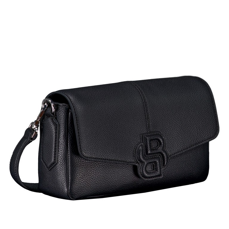 Umhängetasche Anett New Shoulderbag, Farbe: schwarz, beige, Marke: BOSS, Abmessungen in cm: 26x15.5x6, Bild 2 von 8