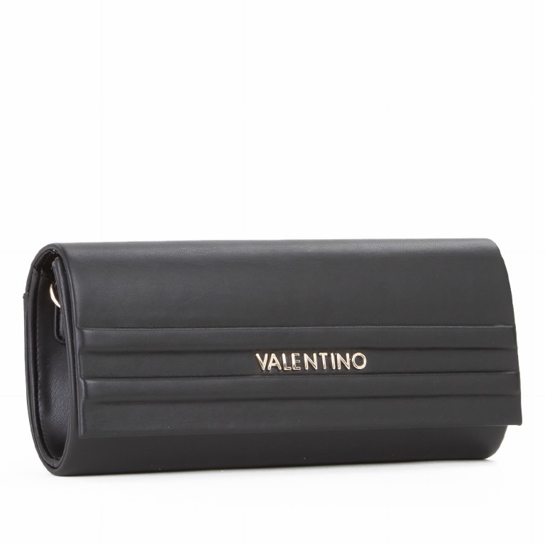 Umhängetasche / Clutch Sofie, Farbe: schwarz, beige, metallic, Marke: Valentino Bags, Abmessungen in cm: 24.2x11x5.5, Bild 2 von 6