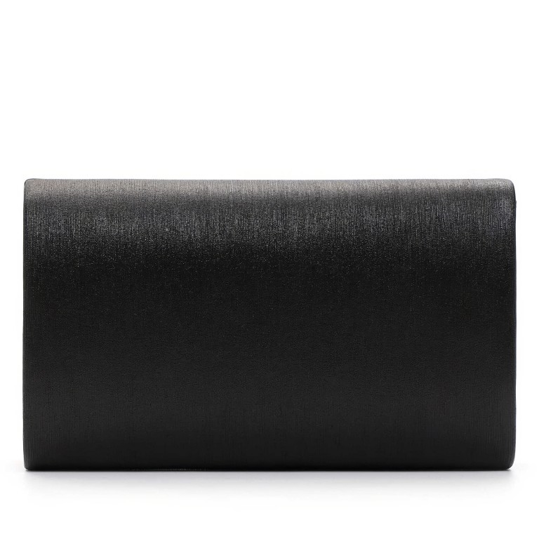 Umhängetasche / Clutch Amalia Ribbon, Farbe: schwarz, rosa/pink, metallic, Marke: Tamaris, Abmessungen in cm: 22x14x5.5, Bild 3 von 7
