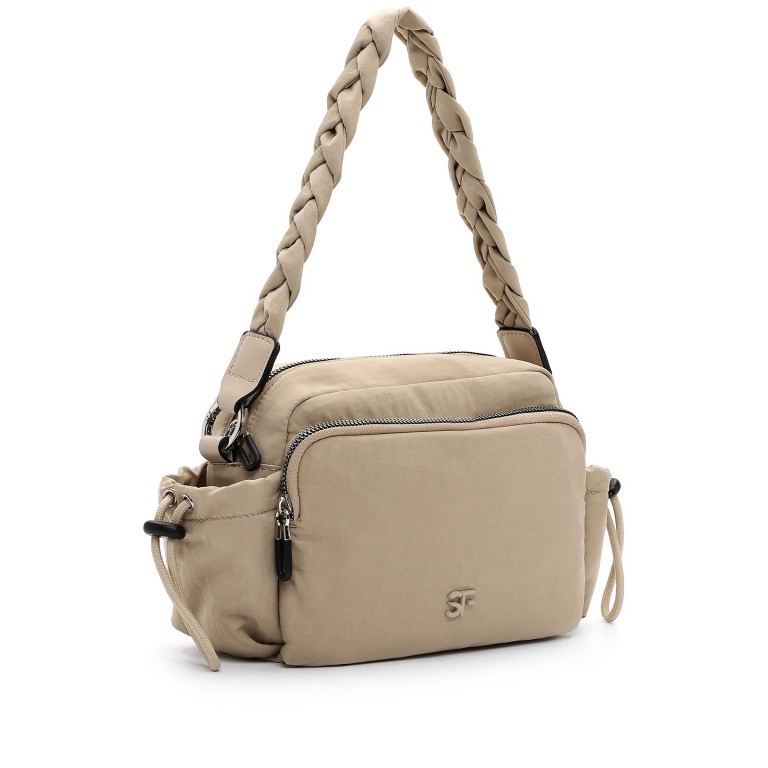 Umhängetasche Abby 14620, Farbe: blau/petrol, beige, Marke: Suri Frey, Abmessungen in cm: 21x16x10, Bild 2 von 9