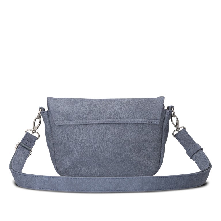 Umhängetasche Mademoiselle M40, Farbe: schwarz, grau, blau/petrol, beige, metallic, Marke: Zwei, Abmessungen in cm: 28x15x9, Bild 5 von 8
