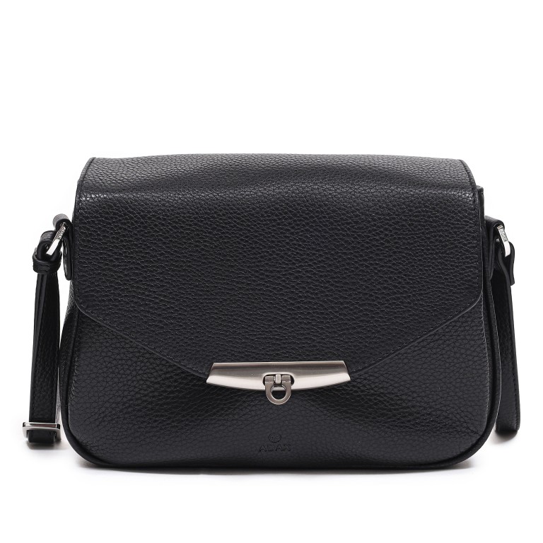 Umhängetasche Cormorano Leah, Farbe: schwarz, braun, Marke: Adax, Abmessungen in cm: 24x17x6.5, Bild 1 von 7