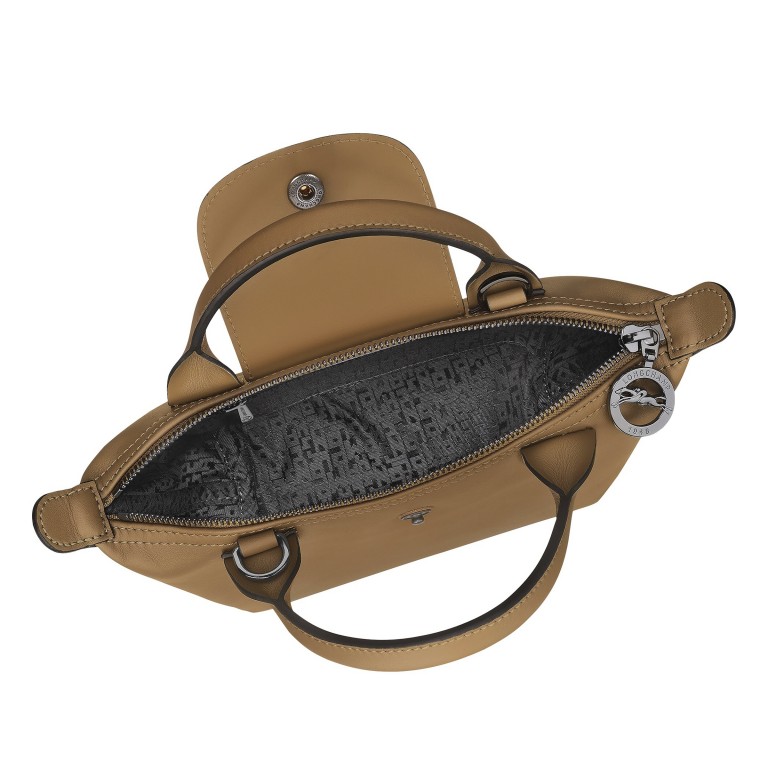 Umhängetasche Le Pliage Xtra XS 987-1500, Farbe: cognac, beige, Marke: Longchamp, Abmessungen in cm: 17x14x10, Bild 5 von 6