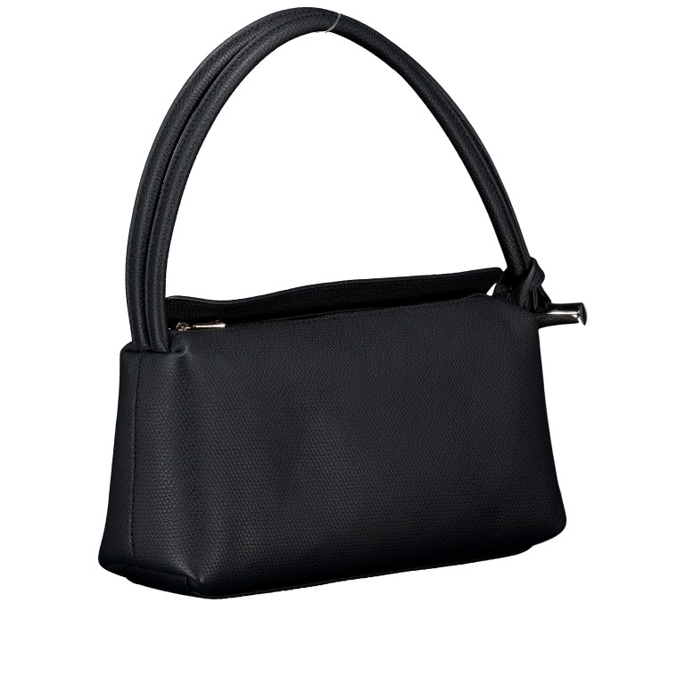Tasche Roseau M, Farbe: schwarz, beige, Marke: Longchamp, Abmessungen in cm: 26x12x9, Bild 2 von 6
