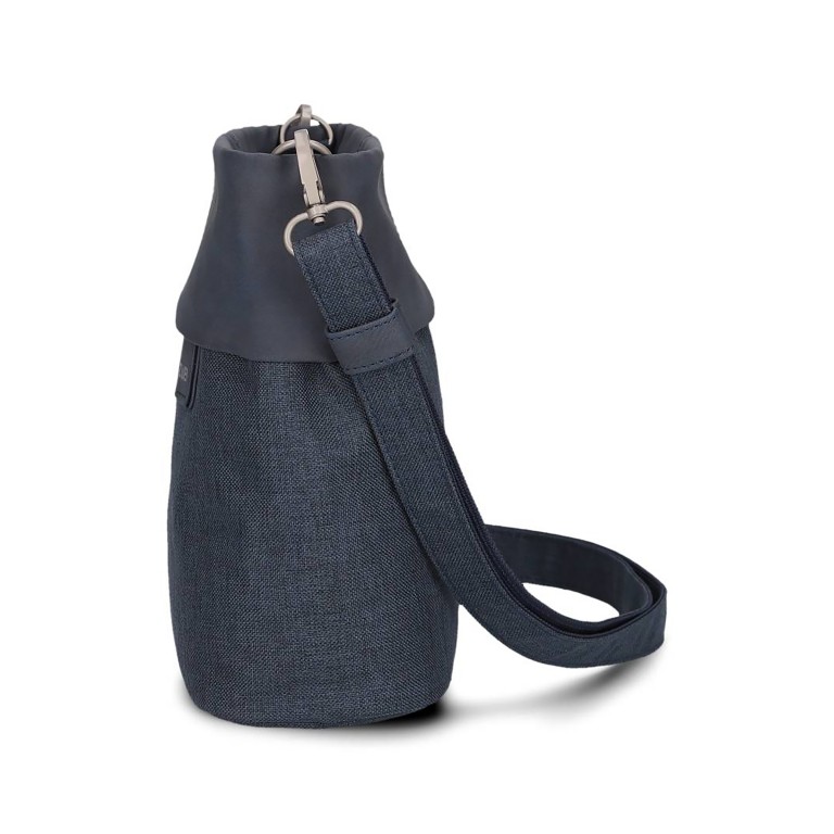 Umhängetasche Olli OT8, Farbe: grau, blau/petrol, beige, Marke: Zwei, Abmessungen in cm: 23x25x10, Bild 6 von 7