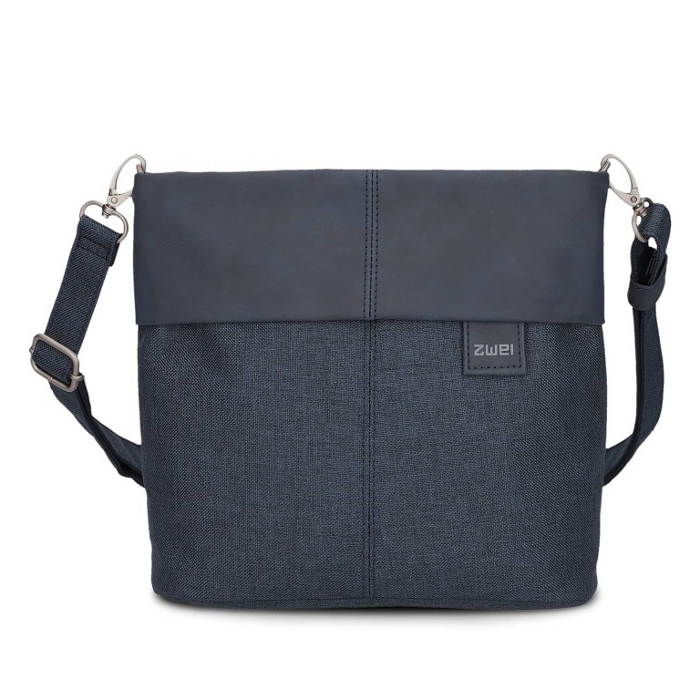 Umhängetasche Olli OT8, Farbe: grau, blau/petrol, beige, Marke: Zwei, Abmessungen in cm: 23x25x10, Bild 2 von 7