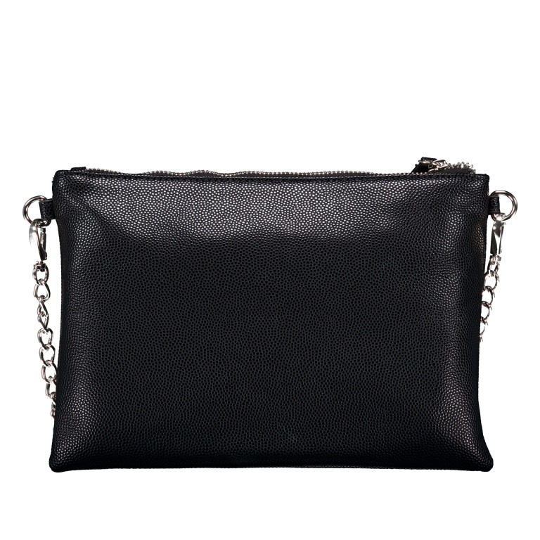 Umhängetasche Divina, Farbe: schwarz, taupe/khaki, beige, Marke: Valentino Bags, Abmessungen in cm: 25.5x17.5x2, Bild 3 von 7