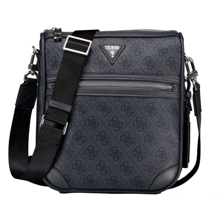 Umhängetasche Milano, Farbe: anthrazit, braun, Marke: Guess, Abmessungen in cm: 21.5x24x6, Bild 1 von 6