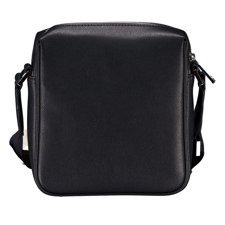 Umhängetasche Daxter Reporter Bag, Farbe: schwarz, braun, Marke: BOSS, Abmessungen in cm: 19x20x6, Bild 3 von 7