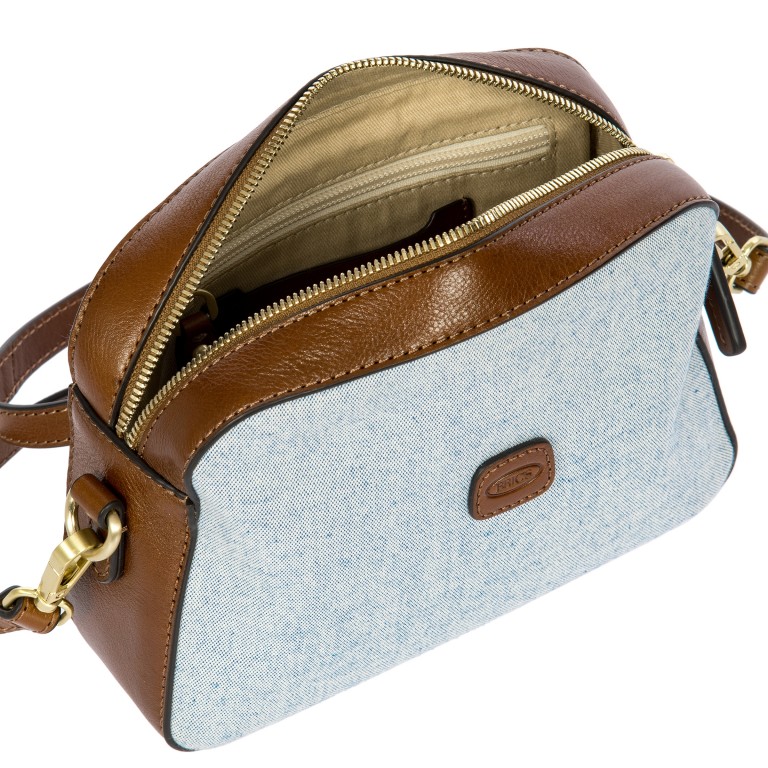 Umhängetasche Volterra Trama Cam Bag, Marke: Brics, Abmessungen in cm: 21x15x6, Bild 6 von 7