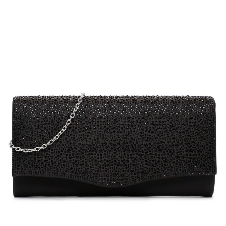 Umhängetasche / Clutch Amalia Stars, Farbe: schwarz, beige, Marke: Tamaris, Abmessungen in cm: 25x12.5x5, Bild 1 von 7