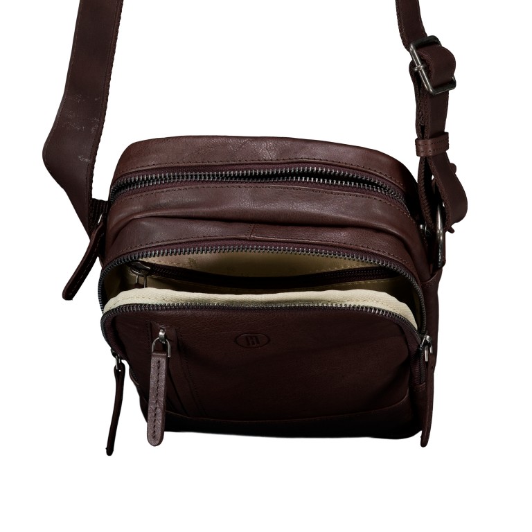 Umhängetasche, Marke: Hausfelder Manufaktur, Abmessungen in cm: 16.5x21x9, Bild 6 von 6