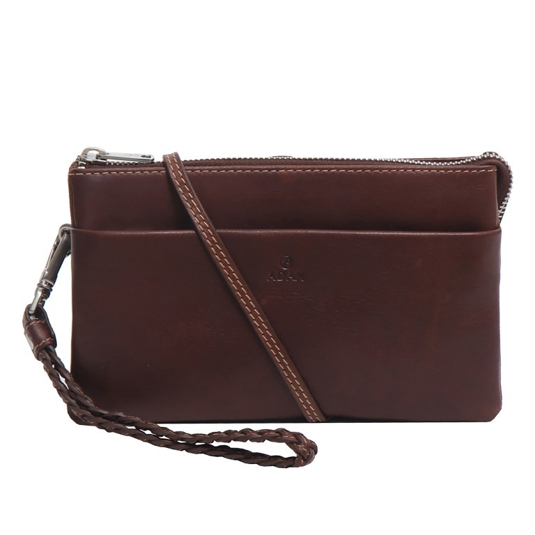 Umhängetasche Cormorano Nellie, Farbe: schwarz, grau, blau/petrol, braun, beige, weiß, Marke: Adax, Abmessungen in cm: 20x12x3, Bild 1 von 5