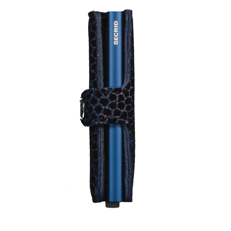 Geldbörse Miniwallet Giraffina Blue, Farbe: blau/petrol, Marke: Secrid, EAN: 8718215284956, Abmessungen in cm: 6.5x10.2x2.1, Bild 2 von 5
