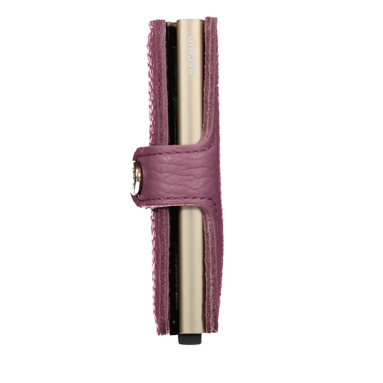 Geldbörse Miniwallet Pebble mit RFID-Schutz Orchid, Farbe: rosa/pink, Marke: Secrid, EAN: 8718215284871, Abmessungen in cm: 6.5x10.2x2.1, Bild 2 von 5