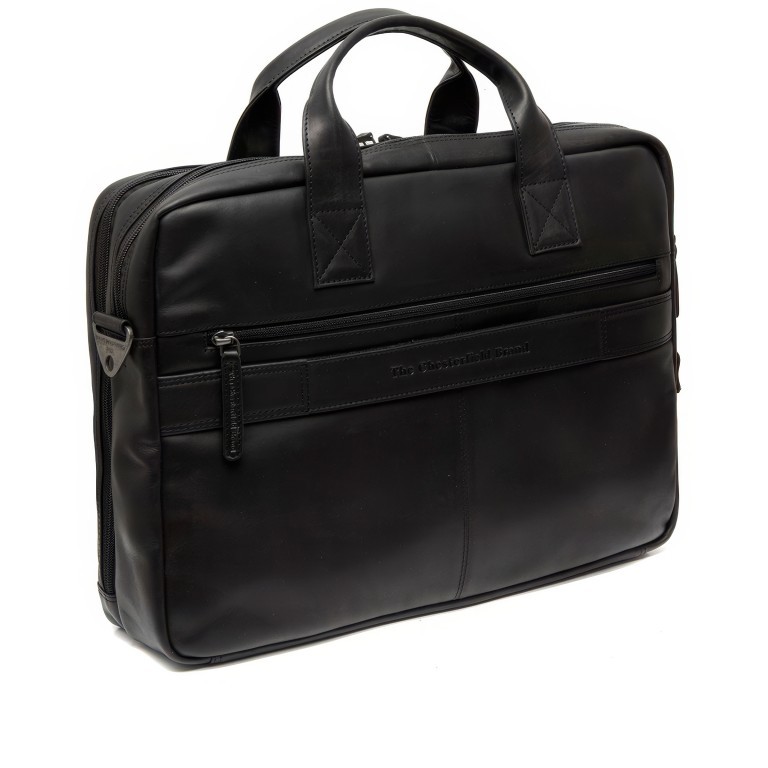 Aktentasche Frazer mit Laptopfach 15 Zoll Black, Farbe: schwarz, Marke: The Chesterfield Brand, EAN: 8719241111445, Abmessungen in cm: 38x29x10, Bild 2 von 9