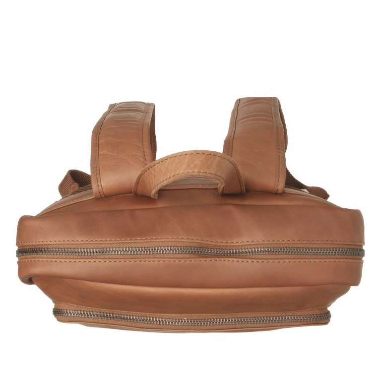 Rucksack Jasper mit Laptopfach 15 Zoll Cognac, Farbe: cognac, Marke: The Chesterfield Brand, EAN: 8719241111933, Abmessungen in cm: 30x39x9, Bild 4 von 7