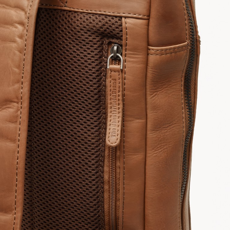 Rucksack Jasper mit Laptopfach 15 Zoll Cognac, Farbe: cognac, Marke: The Chesterfield Brand, EAN: 8719241111933, Abmessungen in cm: 30x39x9, Bild 7 von 7