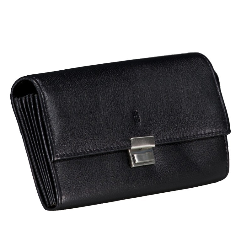 Kellnerbörse Nappa Schwarz, Farbe: schwarz, Marke: Hausfelder Manufaktur, EAN: 4065646020832, Abmessungen in cm: 18.3x10.5x3.5, Bild 2 von 4