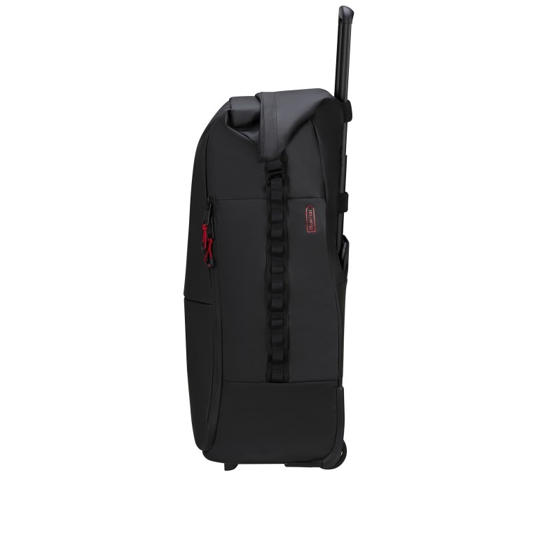 Rollenreisetasche Ecodiver Foldable Duffle Wheel 4-in-1 erweiterbar Black, Farbe: schwarz, Marke: Samsonite, EAN: 5400520261038, Abmessungen in cm: 40x41x25, Bild 8 von 23