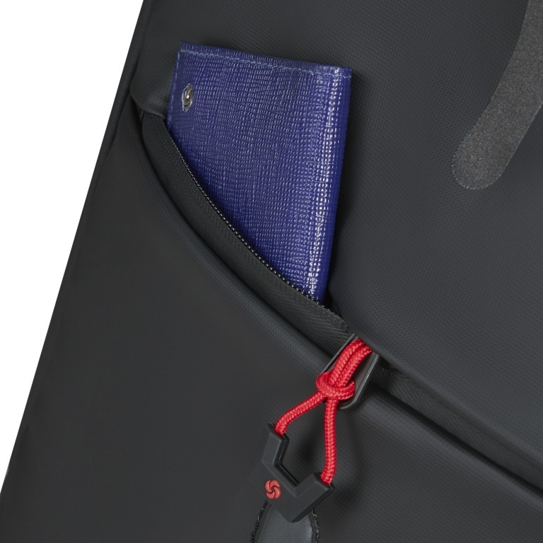 Rollenreisetasche Ecodiver Foldable Duffle Wheel 4-in-1 erweiterbar Black, Farbe: schwarz, Marke: Samsonite, EAN: 5400520261038, Abmessungen in cm: 40x41x25, Bild 13 von 23
